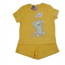 Conjunto Infantil Feminino Verão Tam 6 D3 