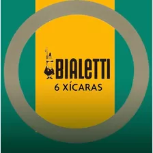 3 Borrachas Cafeteira Italiana Bialetti 3 Peças 6 Xícaras