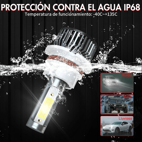 Bombilla Led De Luz Alta/baja For Dodge Grand Caravan 96-07 Foto 2