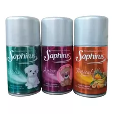 Aromatizante De Ambientes Saphirus (pack X 3)