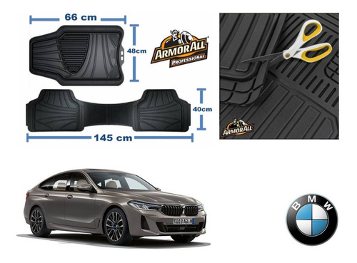 Kit Tapetes Armor All + Cojines Bmw 650i M6 2019 A 2022 Foto 3