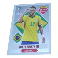 World Cup Qatar 2022 Sticker Panini Extra Plata Neymar Jr 