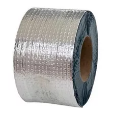 Manta Asfáltica Aluminizada Adesiva 90cmx10m Brasilit