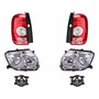 Faros + Nieblas + Calaveras (6 Piezas) Megane 2004-2006 Depo