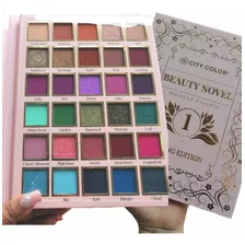 Paleta Sombras Beauty Novel City Color Original Rostro Ojos 