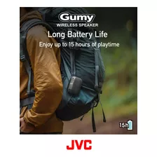 Jvc Altavoz Inalámbrico Portátil Gumy Con Sonido Envolvente, 110v