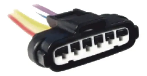 Cable Con Ficha 6 Vias Sensor Tps Toyota Honda Mitsubushi
