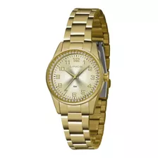 Relogio Lince Feminino Dourado Pequeno Aço Lrgj109l C2kx