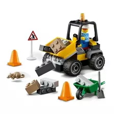 Lego City Caminhoes De Obras Rodoviarias 58 Pcs 60284