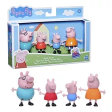 Peppa Pig Y Su Familia Paquete De 4 Figuras