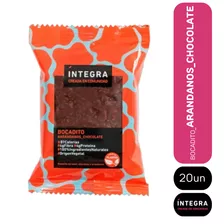 Bocaditos Integra De Chocolate Con Arandanos 20u X 26g