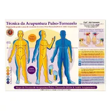 Mapa - Acupuntura Pulso-tornozelo - Prof. Jóji Enomoto