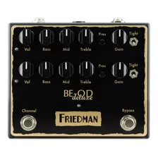 Pedal Friedman Be Od Deluxe Overdrive Dual Push Bottom - Usa