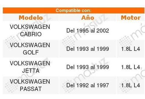 Flecha Homocintica Izquierda Volkswagen Cabrio   2001 2002 Foto 5