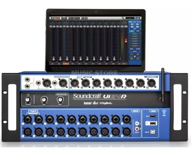 Soundcraft Ui24 Remote-controlled 24-input Digital Mixer