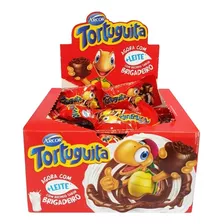 Chocolate Tortuguita Caixa C/24 - Sabor Brigadeiro