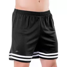 Shorts Masculino Plus Size Elite Futebol Lazer 50 Ao 64