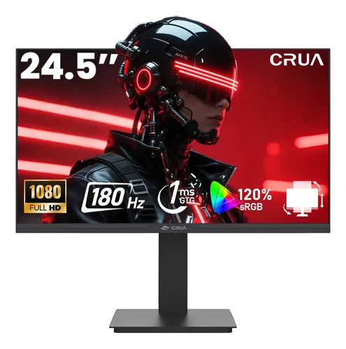 Monitor Gamer 180Hz 24.5 Fhd Ips 1Ms Freesync Hdmi Dp Usb