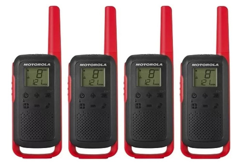 4 Radios Motorola Hasta 32km* 22 Ch Micro Usb T210 Vox Scan Foto 3