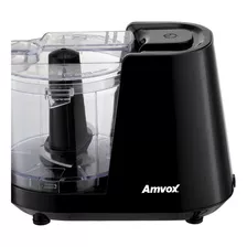 Mini Processador Amvox Apr 1001 Triturador 100w Preto 127v