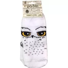 Medias Soquete Harry Potter Buho Hedwig Licencia Oficial Pds