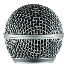 Globo Microfone Shure Sm 58 Rk 143 G Cor Prateado