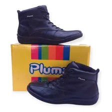 Botin Negro Niña - Pluma