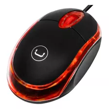 Mouse Unno Óptico Trans Usb 800dpi - Tecnobox