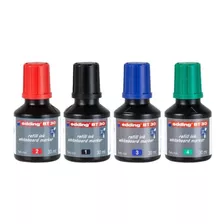 Tinta Marcador Recargable Edding Borrable X 4 Unidades