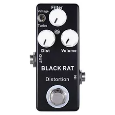 Moskyaudio - Pedal De Efecto Rata Color Negro