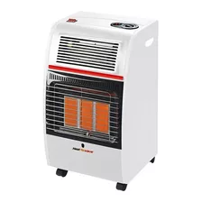 Calefactor 2 En 1 Gas Lp 3 Radiantes Turbo Hg3rf Heat Wave Color Blanco