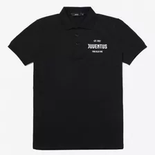 Polera Juventus Estilo Polo Cuello Est. 1897