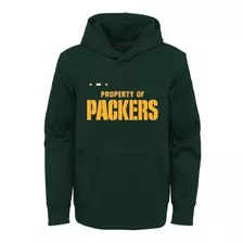 Sudadera Green Bay Packers Nfl Hoodie Capucha Con Cangurera