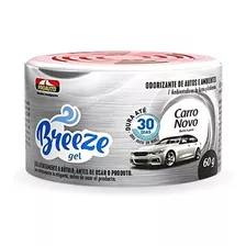 Breeze Gel Aroma Carro Proauto 60g Cor Cinza Fragancia Carro