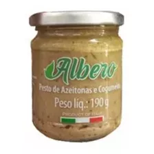 Pesto Albero Azeitona Com Cogumelo 190g - Itália