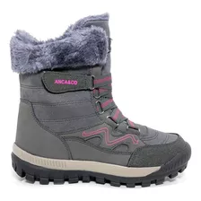 Botas Mujer Anca & Co Piel Abrigadas Borcegos Lupe Trekking