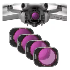 Set Filtros Nd Multicapa Dji Mini 4 Pro Drone 8 16 64 256 Pl