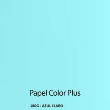 Papel Color Plus A4 - 180g Pcte 50 Folhas Escolha Cor Antes