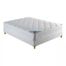 Sommier Americana Acuario Suavity 2 Plazas De 190cmx130cm Blanco