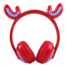 Auricular Diseño Infantil Reno Con Luces+bluetooth