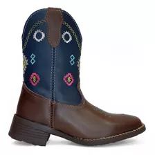 Bota Texana Country Infantil Feminina Nova Pronto Entrega