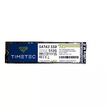 Ssd Timetec 512gb 3d Nand Sata Iii 6gb/s M.2 2280