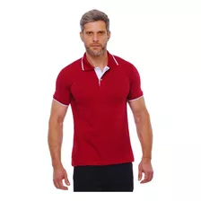 Camisa Polo Masculina Slim 100% Algodão Varias Cores Oferta