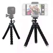 Suporte Triplé Flexivel Youtuber Para Celular Câmera Go Pro!