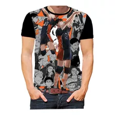 Camiseta Camisa Personalizada Haikyuu Anime Seriado Hd 7