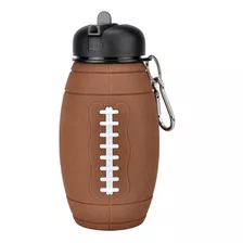 Botella Balon Plegable Para Agua Deport Futbol Americano Nfl