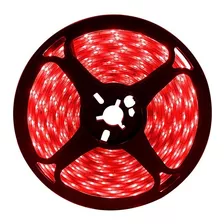 Fita Led Silicone Colante Prova Dágua Sanca Vermelho 12v