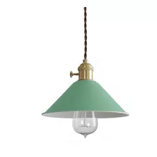 Lampara Colgante Vintage Verde