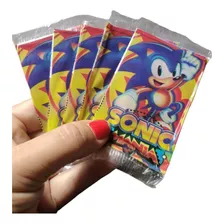 Kit 280 Cards Figurinhas Sonic 2023 70 Pacotes Bater Bafo 