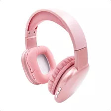 Auriculares Gamer Inalámbricos Netmak Urbano Nm-volt Rosa